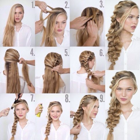 Цікаві зачіски на кожен день