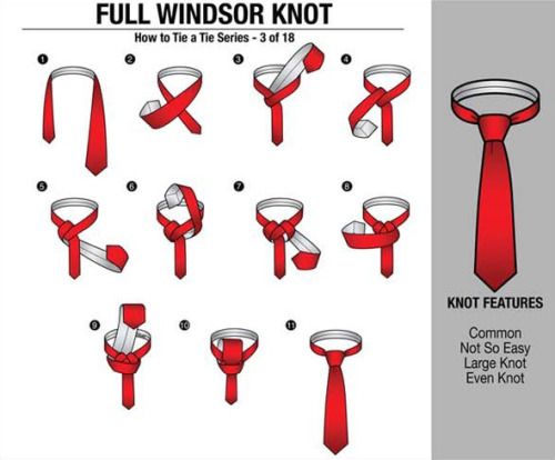 Найцікавіші способи зав’язати галстук